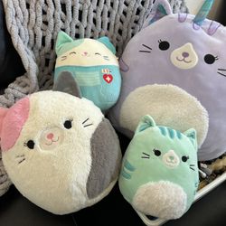 Cat Squishmallow Bundle 