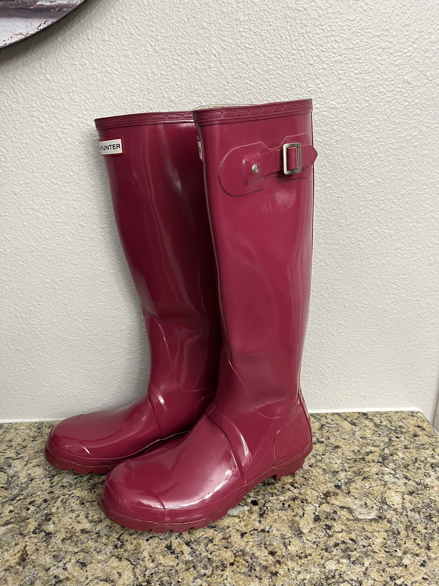 Womens Hunter Rain Boots Size 7