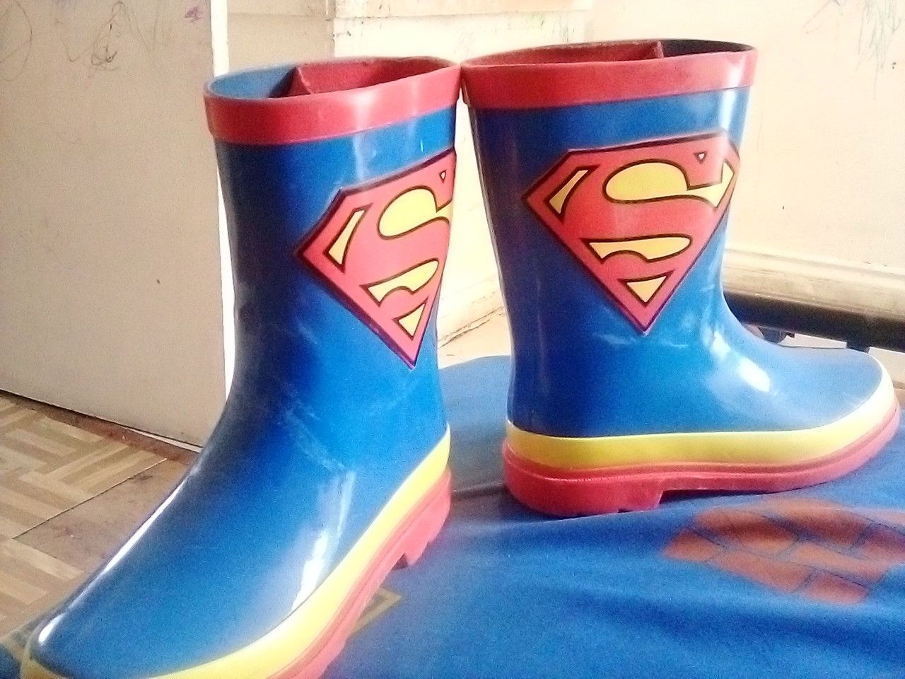 SUPERMAN RAIN BOOTS