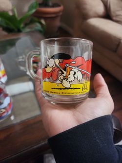 Old McDonald's Glass Cups