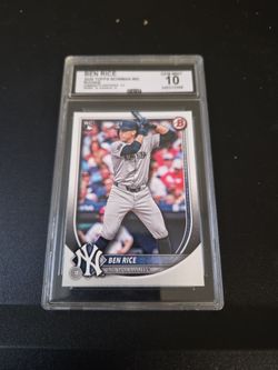 2025 Bowman - Ben Rice #85 (RC)