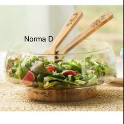 Tazon Para Ensalada Nuevo En Su Caja 🌺 Princess House 🌺