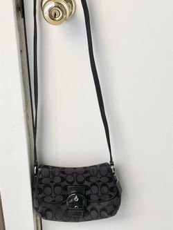 Coach black crossbody