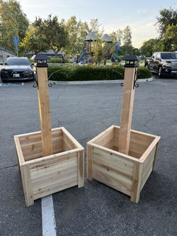 Post Planter Boxes