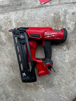 Tool only M18 FUEL 18-Volt Lithium-Ion Brushless Cordless Gen II 16-Gauge Angled Finish Nailer (Tool-Only)