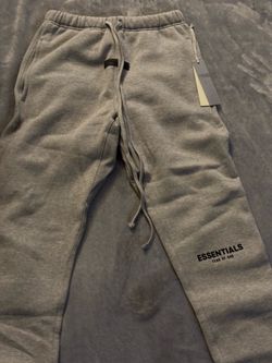 Essentials Fear Of God Cuffed Pants Dark Oat meal