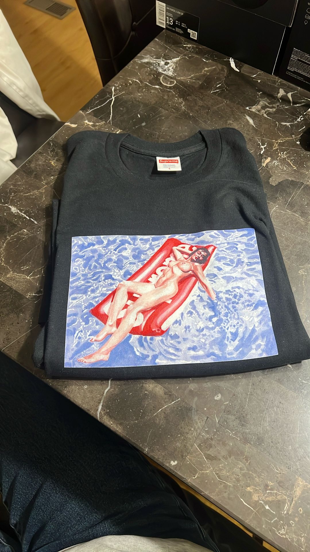 Supreme Float Tee Black
