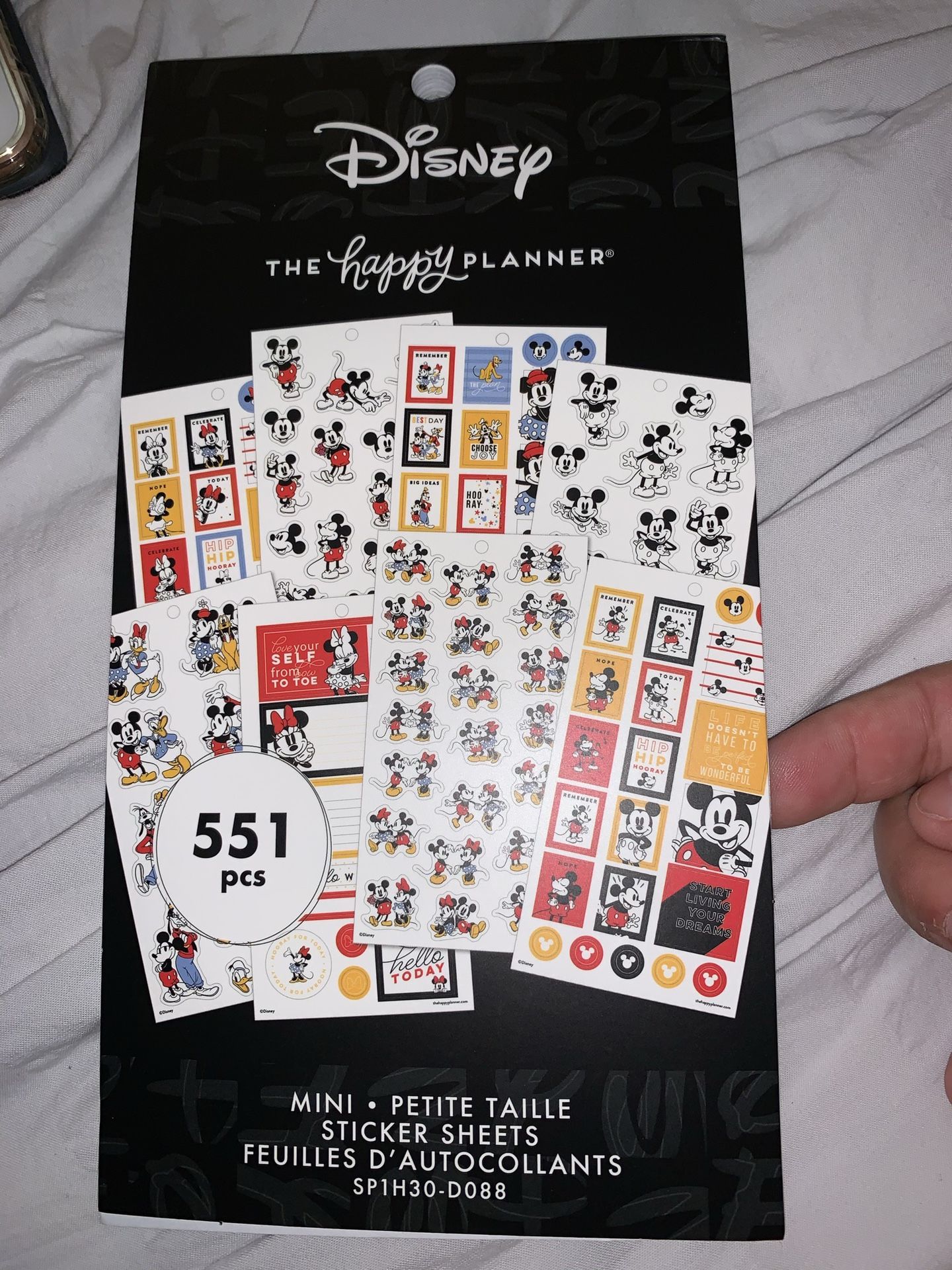 The Happy Planner Disney sticker book