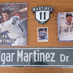 Edgar Martinez. memorabilia for sale.