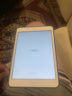 iPad mini with black case 16gb