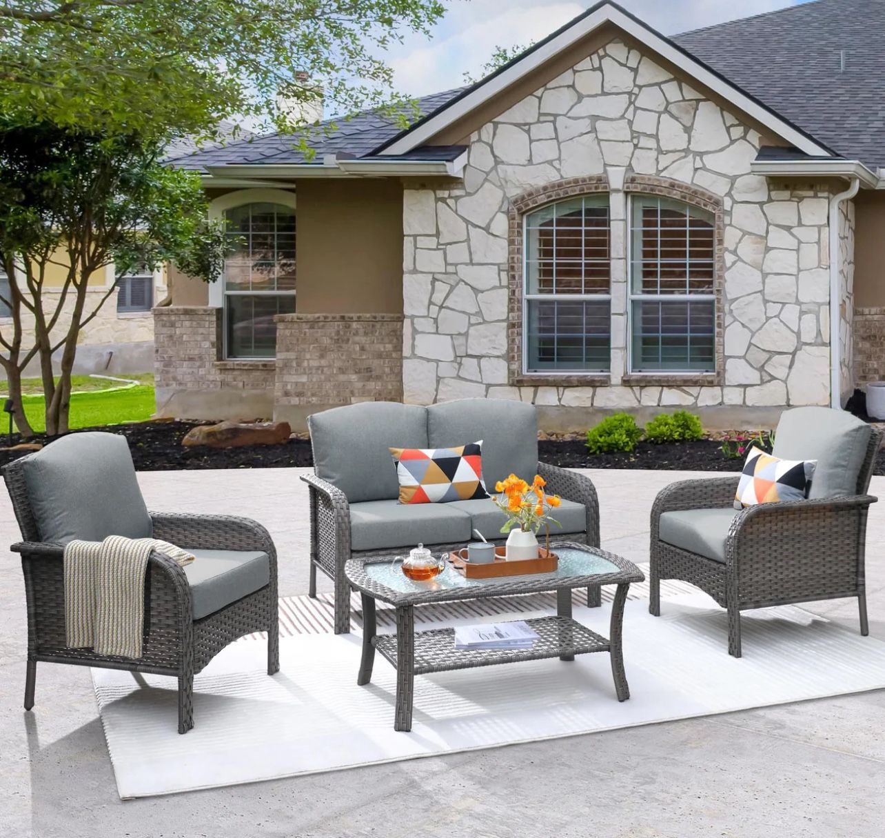 Patio Furniture Set Outdoor New In The Box 