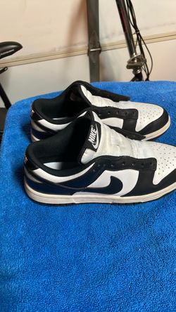 Nike Dunk Low White Black Blue Sneakers