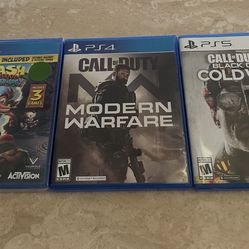 PlayStation Games. $20