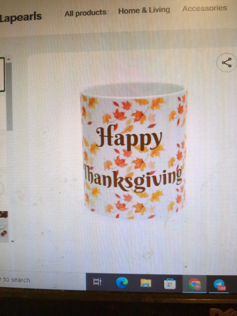 Thanksgiving Ceramic Mug