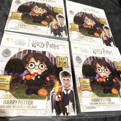 Brand New Harry Potter Halloween Inflatable (3.2 ft.)
