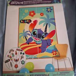 Stich Backdop Whit Props