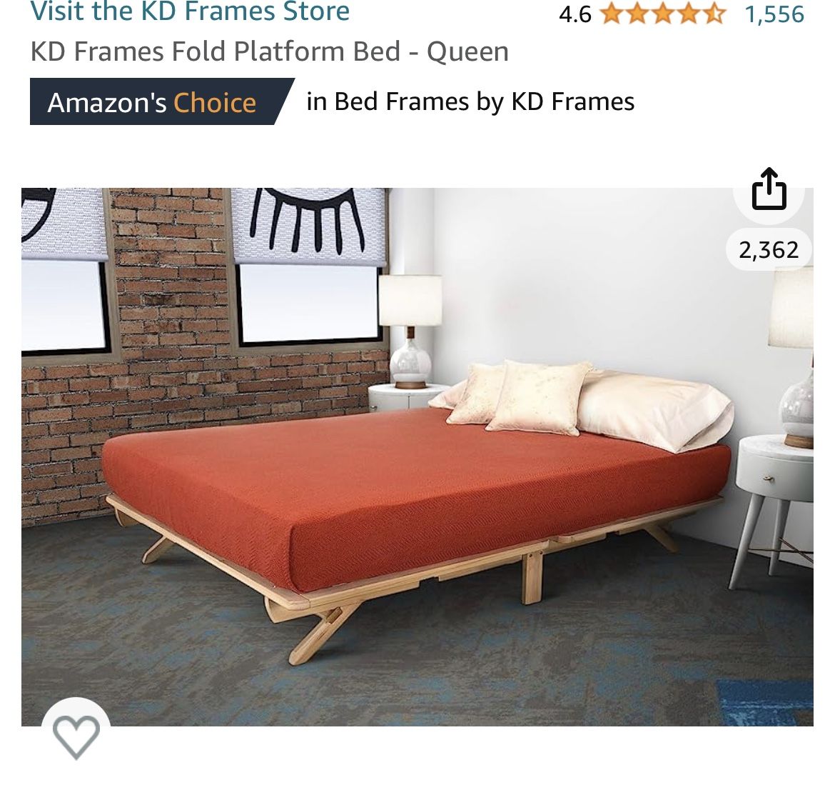 BRAND NEW Platform Bedframe