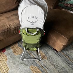 Osprey Poco AG, Baseball Field Green Child Carrier Backpack 
