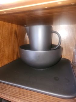 Serving Platter, serving bowl and pitcher. Set