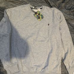 Grey Bape Long sleeve 