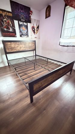 Queen bed frame