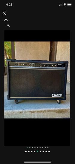 Electric Guitar Amp CR... Electric Guitar Amp CRATE 120, VAC 60Hz 500 Watts Made In USA G130C. XL With Footswitch Pedal Effects Loop