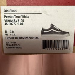 Old Skool Vans