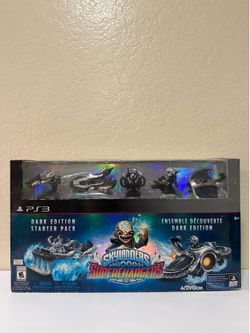 PS3 Skylanders Super Chargers Dark Edition Starter Pack
