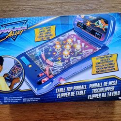 Arcade Alley Games Table Top Pinball Fun Family Indoor Playroom Game 