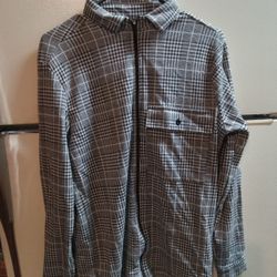 New Never Worn Zippered Jacket By Boohooman  Sz Small 