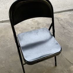 4 Metal Folding Chairs