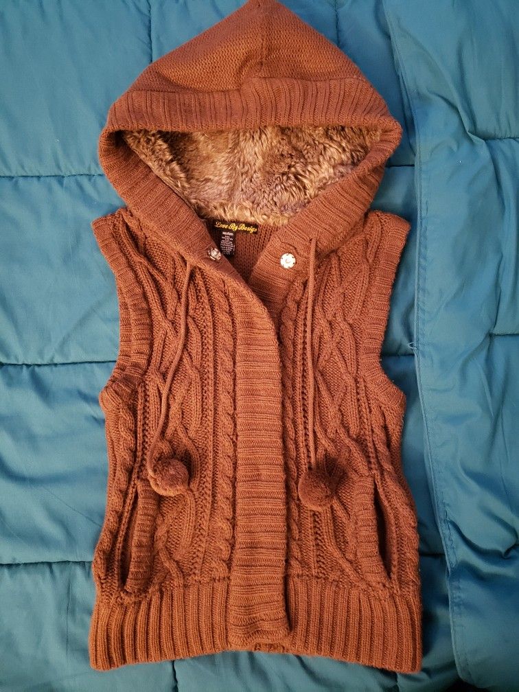 Cable Knit Vest