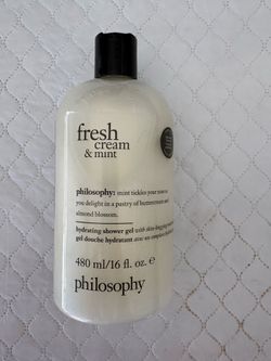 SCENT-SATIONAL fresh cream & mint hydrating shower gel
