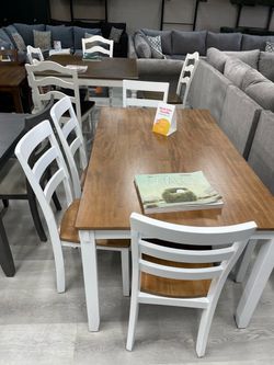 6-PC DINING TABLE SET