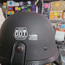 Matte Black Mens Motorcycle Helmet Cl