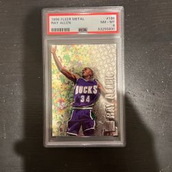1996 Fleer Metal - Ray Allen