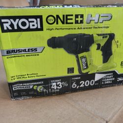 Ryobi ONE+ HP 18V Brushless Cordless Compact 5/8 in. SDS Rotary Hammer (Tool Only