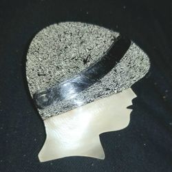 Vtg. Jewelry,  Deco Style Flapper Girl