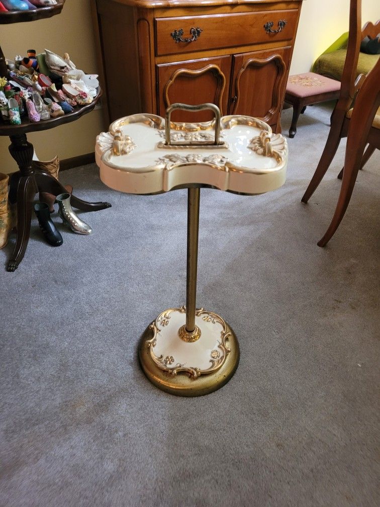 Antique Mid-State Foundry Standing Cigar Cigarette Ashtray