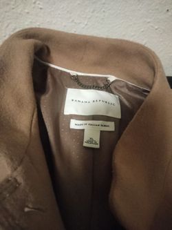 Banana Republic Italian fabric XL woman coat