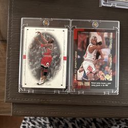 Michael Jordan 2 Card Lot