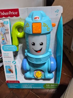 Fisher-Price Laugh & Learn Light-Up Learning Vacuum