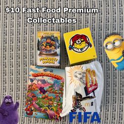 (NEW) $10 Premium Happy Meal Toys (SEALED) (PERFECT Birthday Gift Idea and Christmas Stocking Stuffers) (2023-2026)