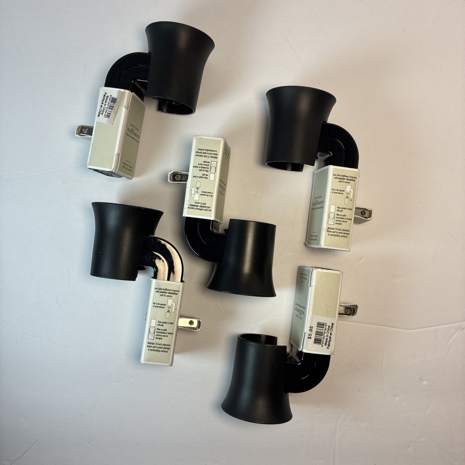 5 Bath & Flare Wallflowers Fragrance Plug In Diffusers NEW