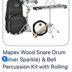 Mapex Snare And Bell Kit 