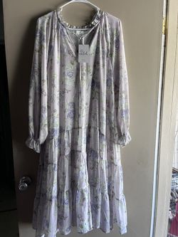 Boho/long sleeve Flora Dress