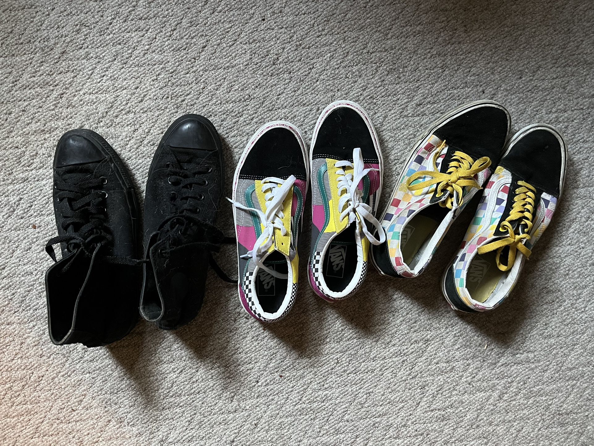 Converse & Vans Shoes