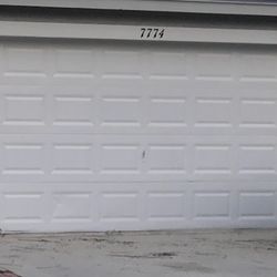 Used Garage Door 16x7