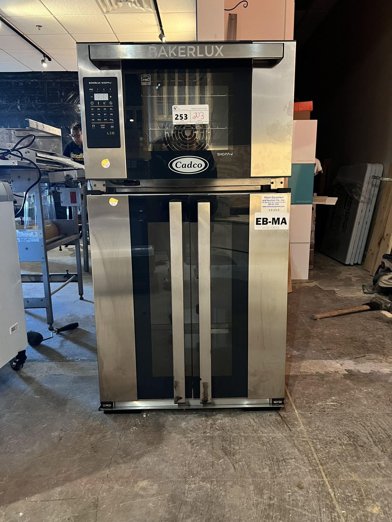 New CONVECTION OVEN W/ HALF SIZE PROOFER