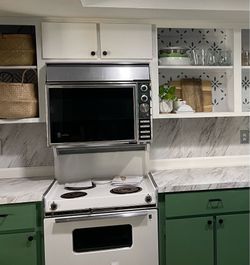Vintage 1970 GE Americana Double Oven Electric Range